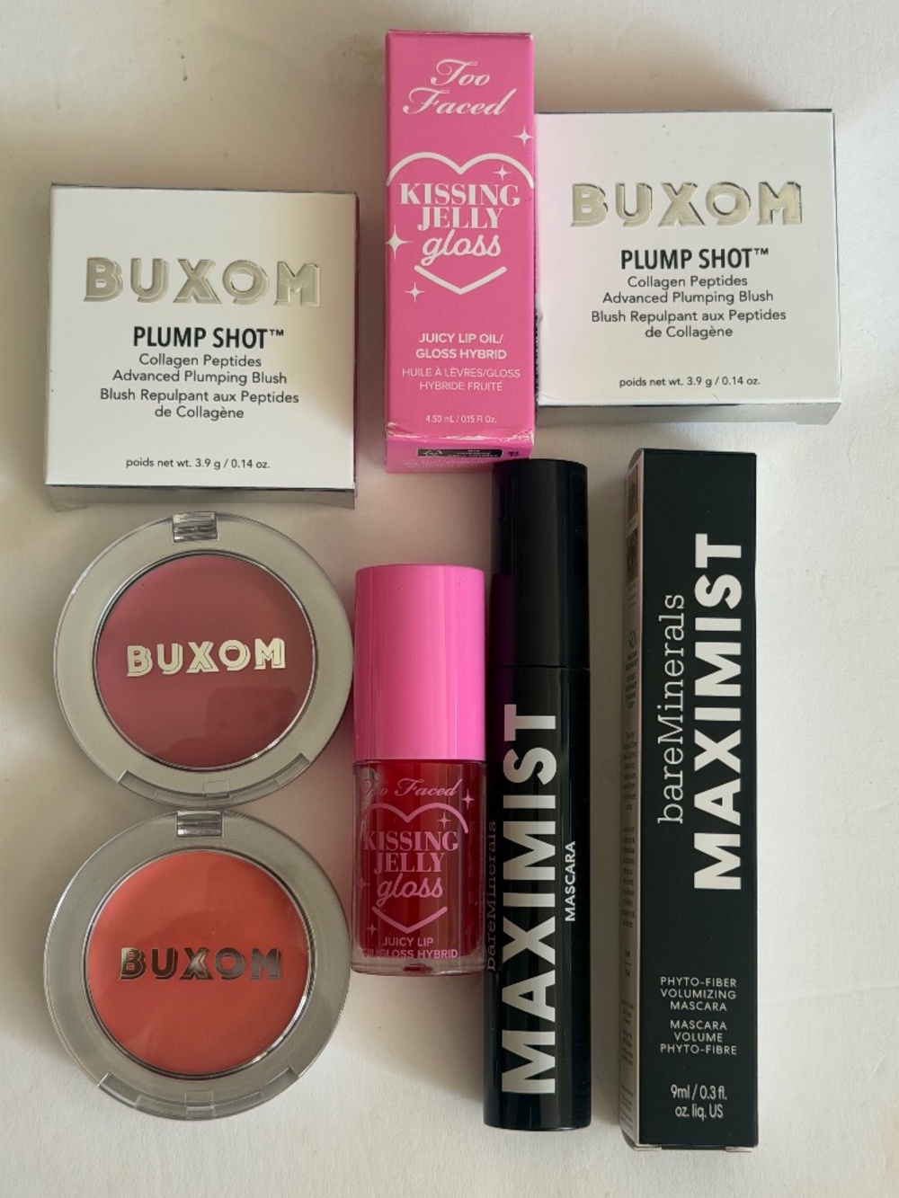 Blushes mascara lippie